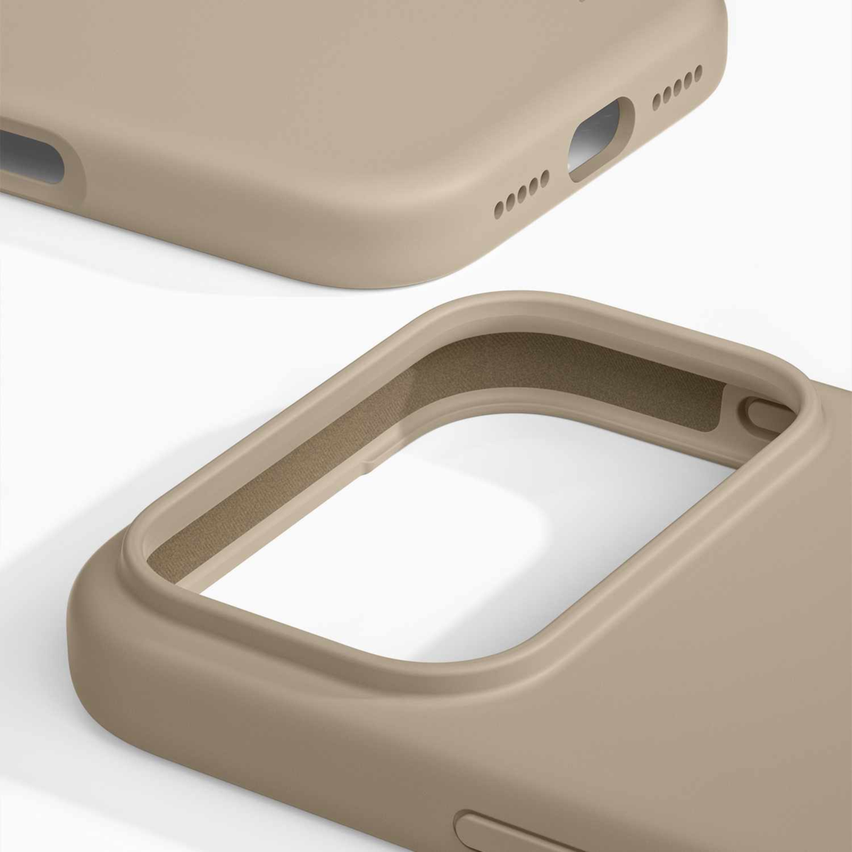 Ideal of Sweden - Silicone MagSafe Case Beige for iPhone 17 Pro Max