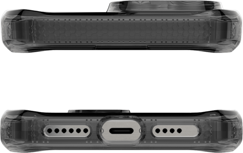 Hybrid_R Vapor MagSafe Case Smoke for iPhone 16 Pro Max