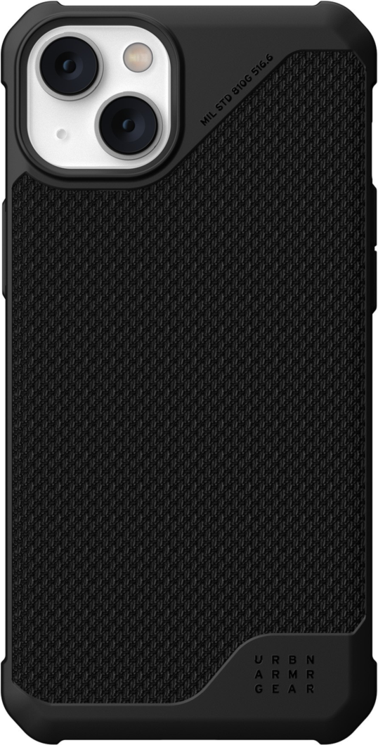 UAG - iPhone 14 Plus UAG Metropolis LT MagSafe Case - Kevlar Black