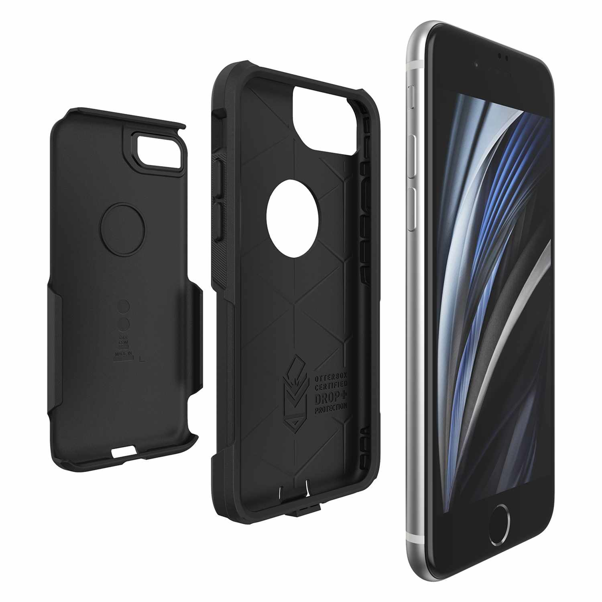 OtterBox 7798166 Étui Commuter Noir pour iPhone SE/8/7