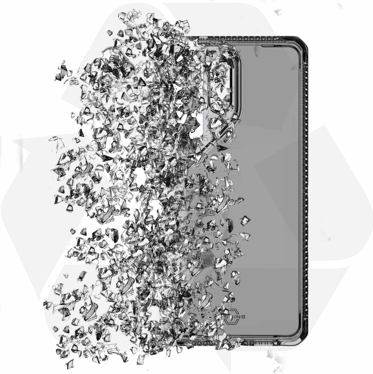 ITSKINS - Coque Spectrum_R Smoke pour Samsung Galaxy S26 Ultra
