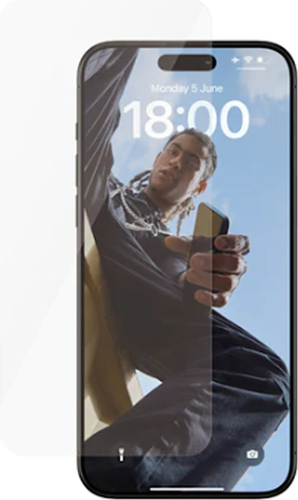 PanzerGlass iPhone 15 Pro Max SAFE Ultra-Wide Fit Screen - Clear