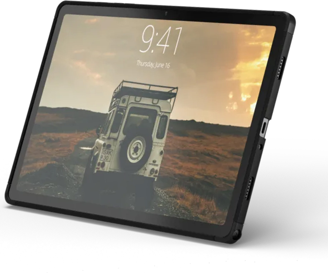 Galaxy Tab A9+ UAG Scout w/Kickstand and Handstrap Series Case - Black