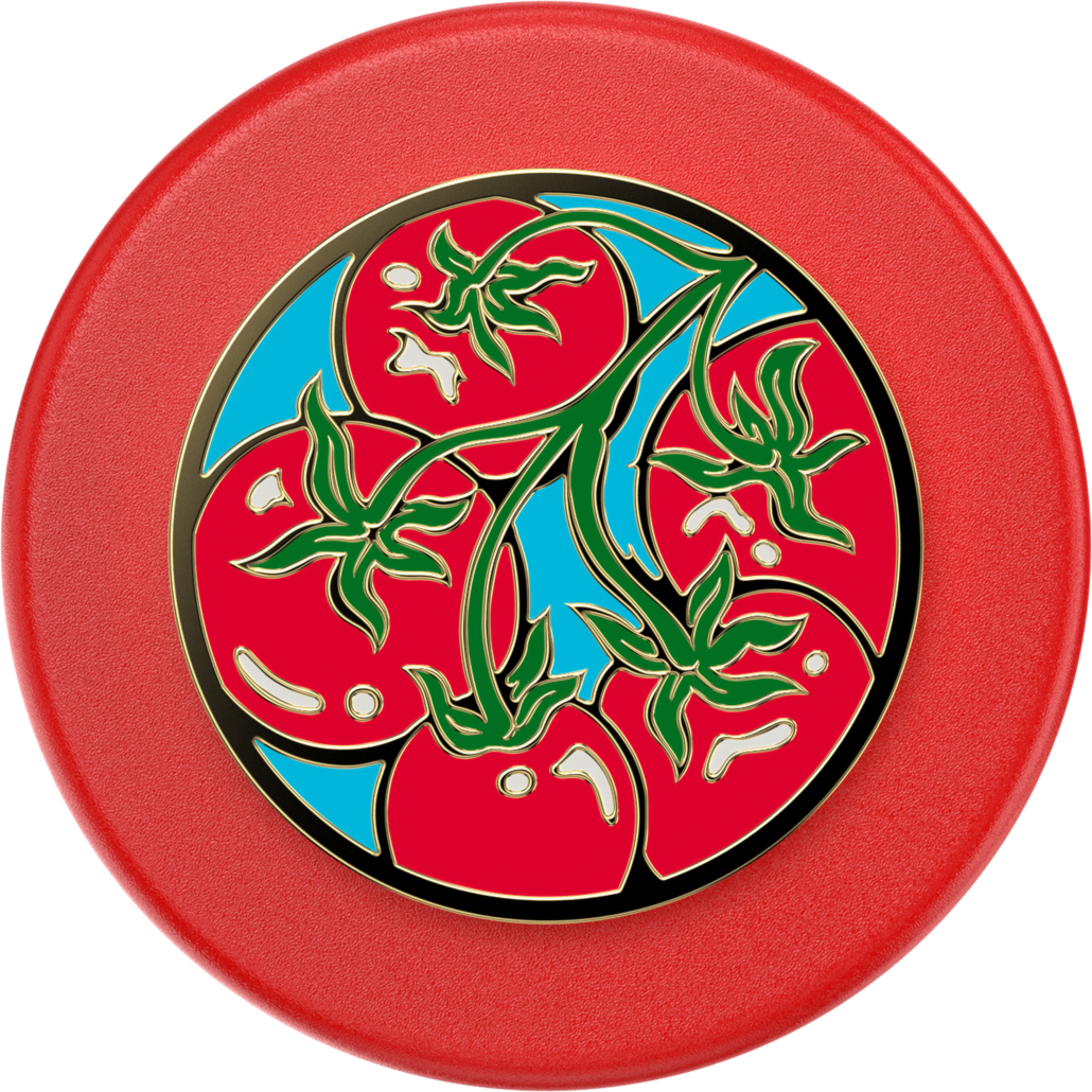 PopSockets - MagSafe PopGrip - Enamel Tomato Rosso