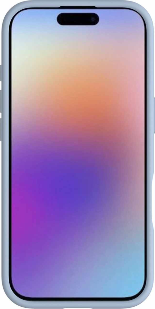 Blu Element BESMG174 Étui Silicone MagSafe Pastel Bleu pour iPhone 17