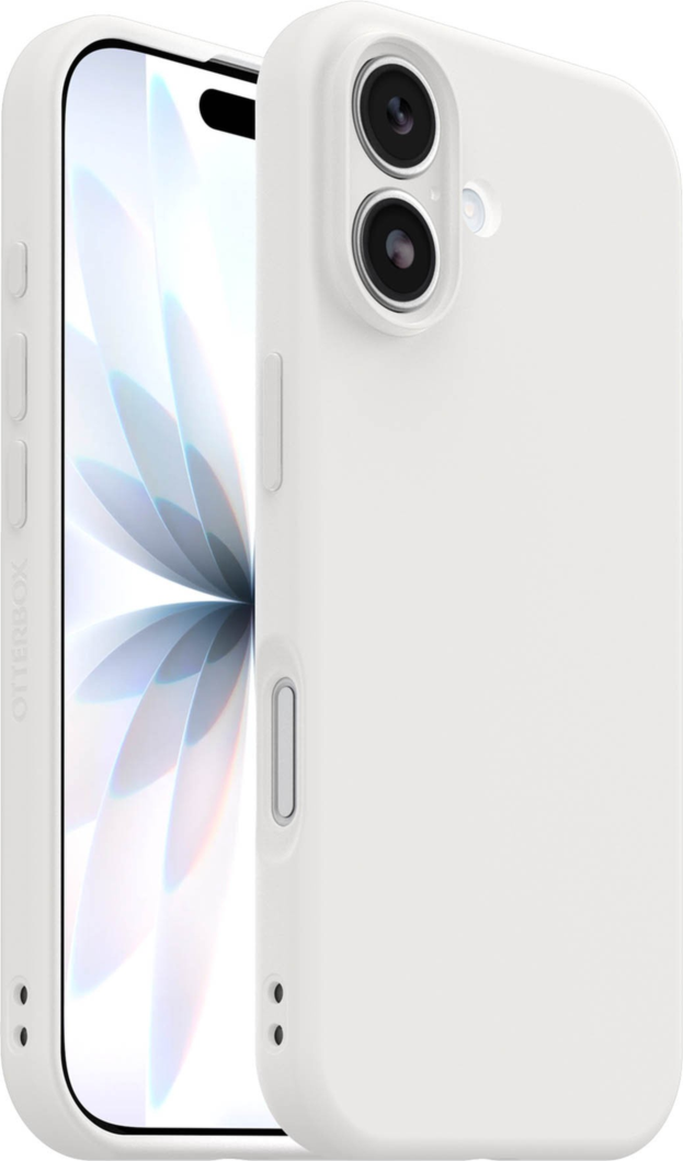 The OtterBox Figura Series blends a velvety-soft feel with ultra-slim protection, military-grade drop defense, MagSafe compatibility, and raised edges to guard the screen and camera.