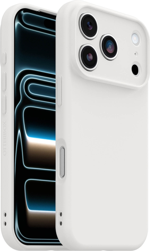 The OtterBox Figura Series blends a velvety-soft feel with ultra-slim protection, military-grade drop defense, MagSafe compatibility, and raised edges to guard the screen and camera.
