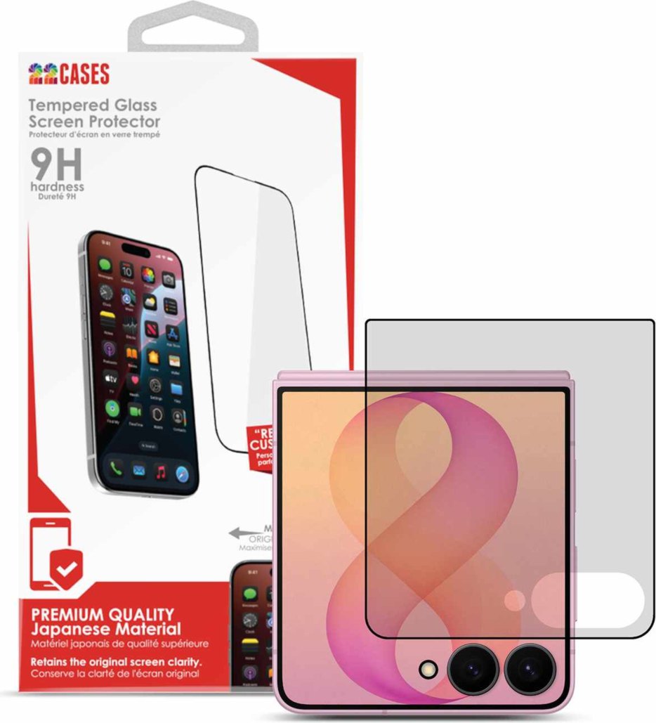 22 Cases - Privacy Full Glue Full Cover Screen Protector for Samsung Galaxy Z Flip8/Z Flip7