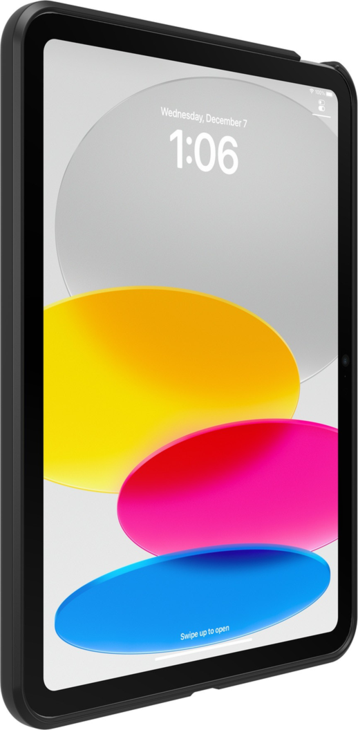 iPad 10.9 2022 Otterbox React Case - Clear/Black (Black Crystal)