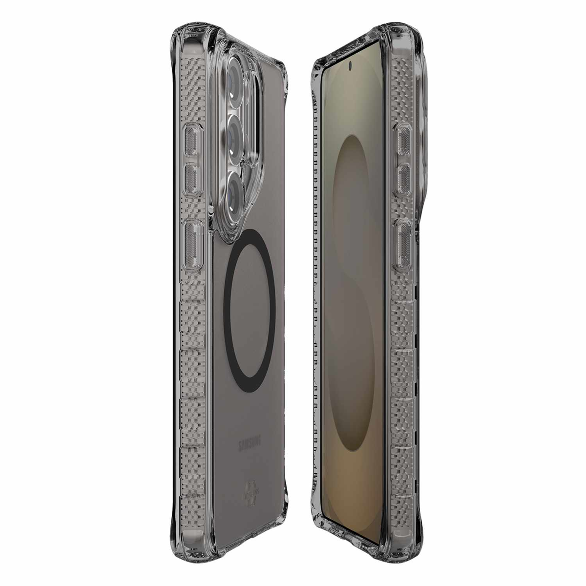 ITSKINS SGYUHBVARSMOK Étui Hybrid_R Vapor avec Magnets Smoke pour Samsung Galaxy S26 Ultra