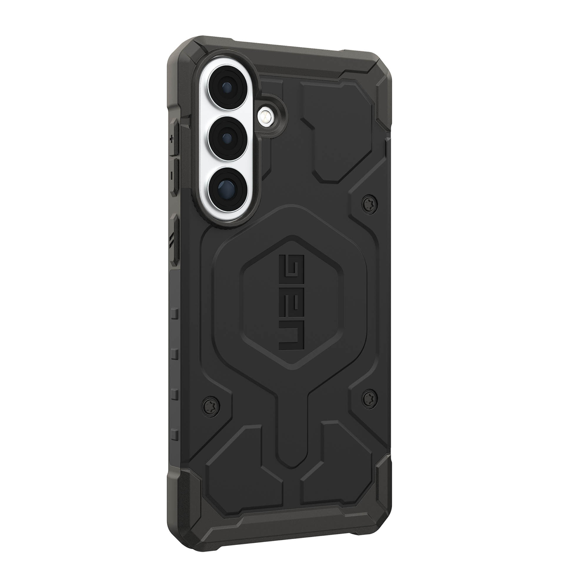 <p>Designed with action and adventure in mind, the UAG Pathfinder case provides serious protection with a modern classic look and a built-in magnetic module.</p>