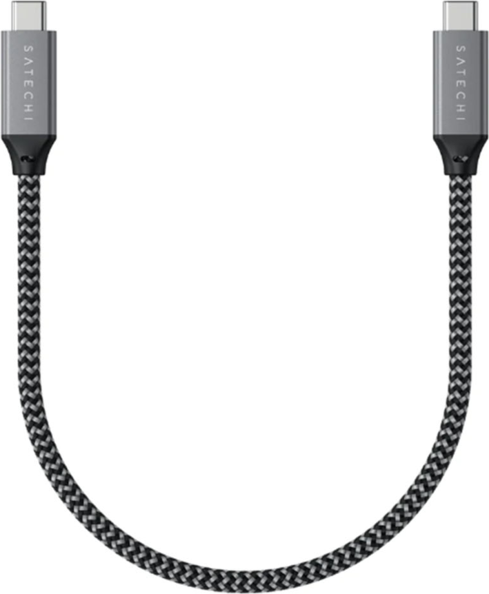 Satechi - Usb C To Usb C Cable 10in - Space Gray