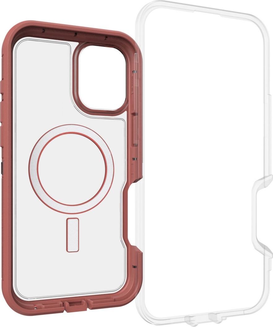 Get sleek, legendary phone protection with the OtterBox Defender Series Pro XT with MagSafe, a rugged dual-layer design that guards devices against drops, dirt, scrapes, and bumps.