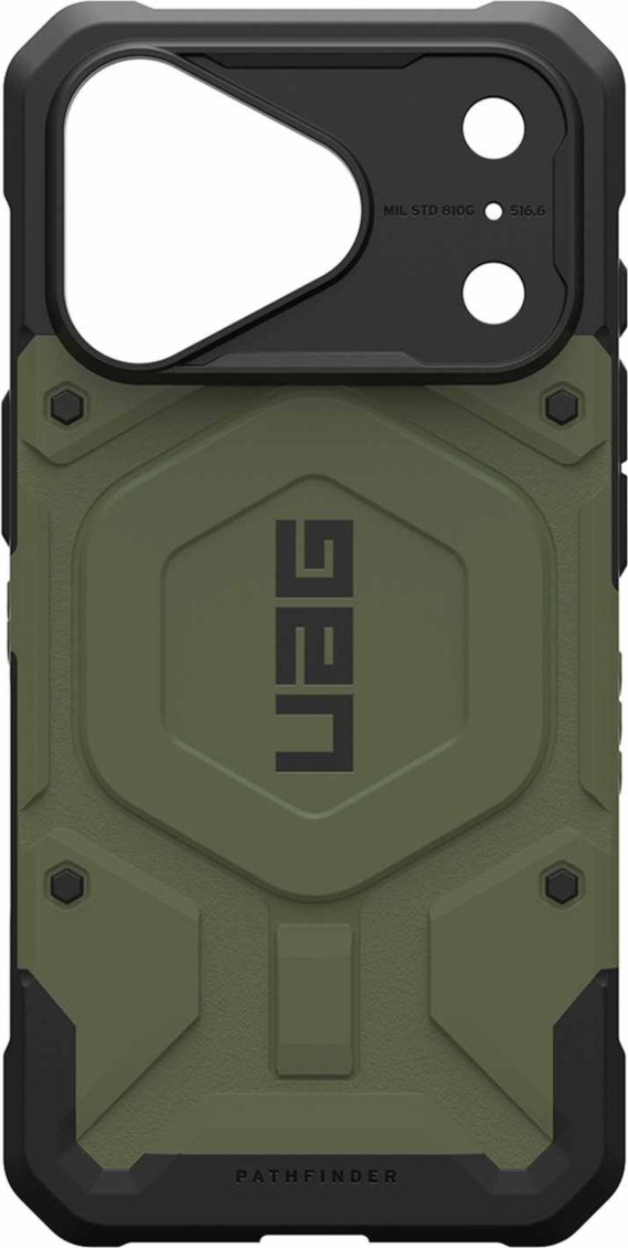 UAG - Coque robuste Pathfinder MagSafe Olive Drab pour iPhone 18 Pro/17 Pro