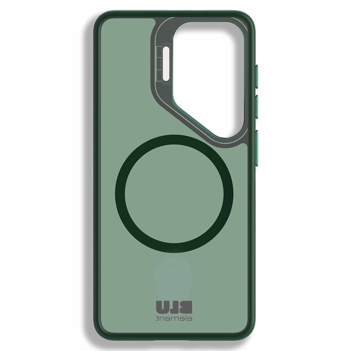 Blu Element BECKS269 Étui Chromatic Kick avec Magnets Vert Sauge pour Samsung Galaxy S26+