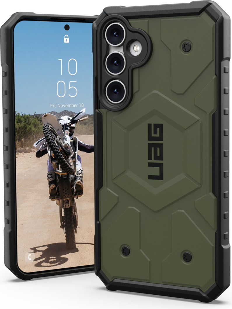 <p>Designed with action and adventure in mind, the UAG Pathfinder case provides serious protection with a modern classic look.</p>