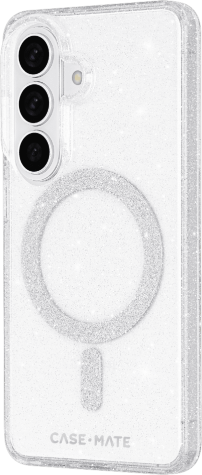 Case-Mate - Étui Twinkle avec aimant pour Samsung Galaxy S26 - Argent crépuscule