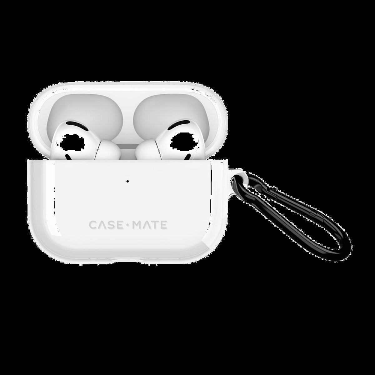 <p>The Case-Mate Tough AirPods case provides slim, full protection with enhanced grip and a convenient carabiner clip for on-the-go use.</p>