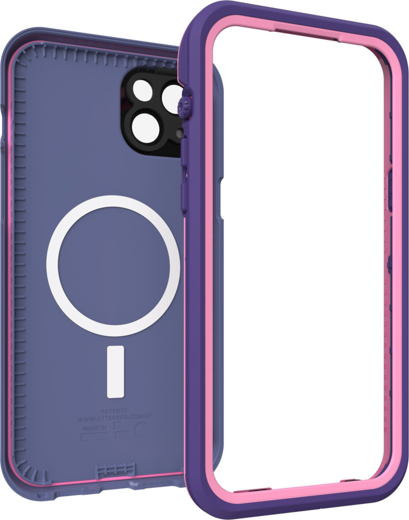 OtterBox - iPhone 14 Plus Otterbox Fre MagSafe Case - Purple (Spunk)