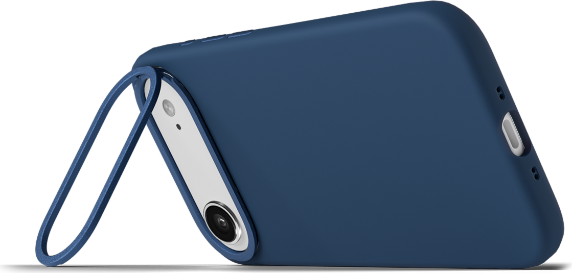 LOGiiX Vibrance Silicone Case for iPhone Air - Midnight Blue