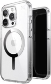 Speck Presidio case with MagSafe for iPhone 15 Pro, Clear