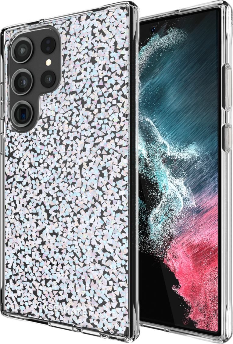 Add a little more glam to your life with the Case-Mate Twinkle case featuring iridescent glitter foil and 10 feet drop protection.