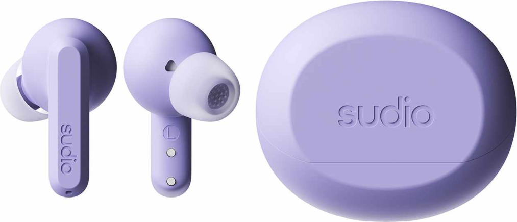 Sudio - A3 Pro ANC Wireless Earbuds Purple