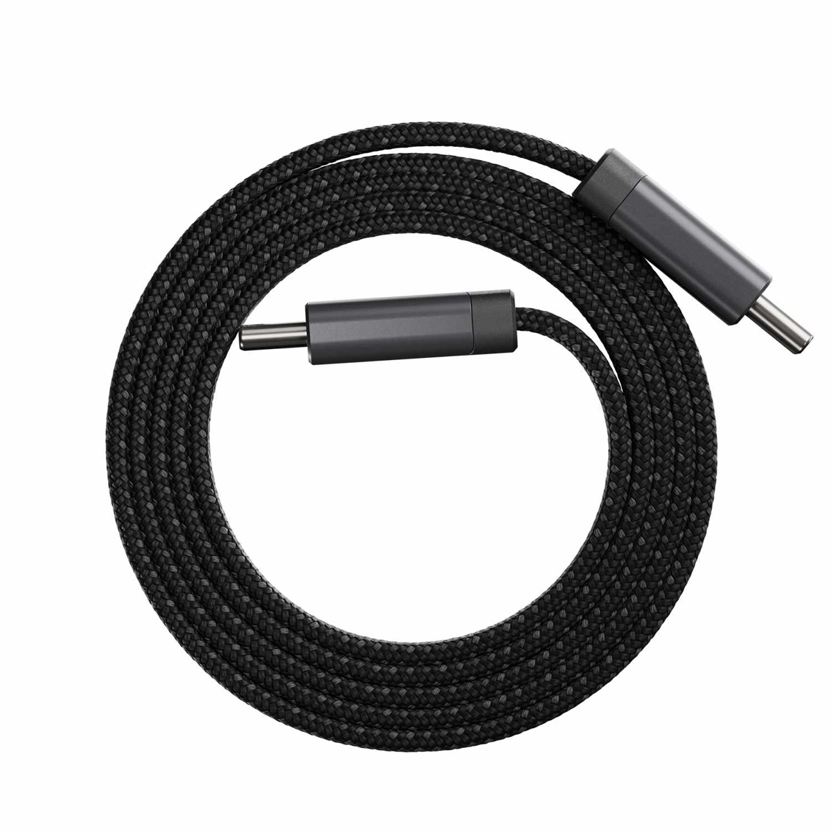 Statik - MagStack Slim Pro Charge/Sync Cable USB-C to USB-C 3.3ft Black