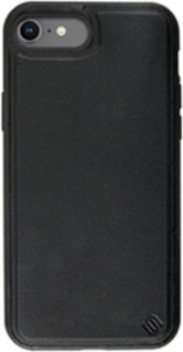 iPhone SE (2020)/8/7/6S Nutrisiti Eco Leather Back Case - Black (Black Olive)