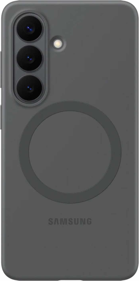 Samsung - Silicone Case w/Magnets Black for Samsung Galaxy S26+