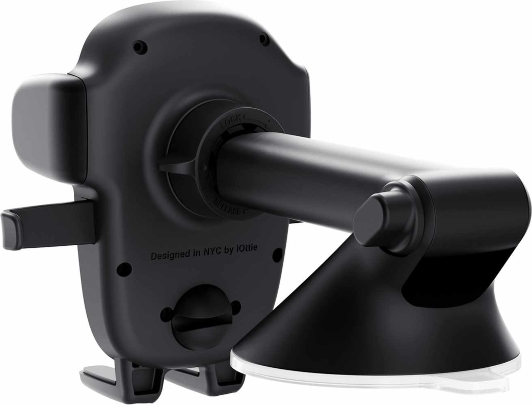 Mounts to windshield, dash or console.
