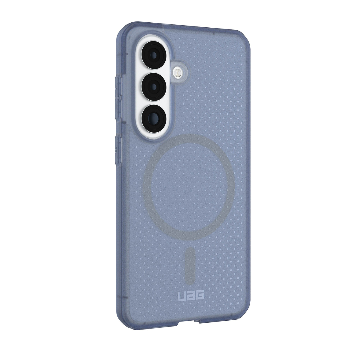 The UAG Dot case keeps devices protected without sacrificing style, featuring soft-touch silicone, a micro-perforated design, and a built-in magnet for magnetic accessories.