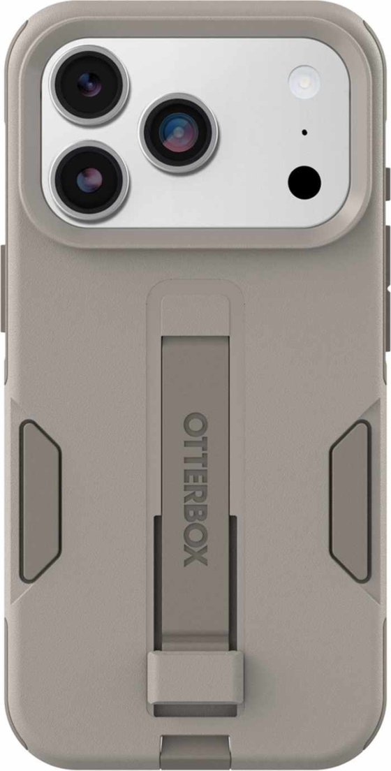 OtterBox - Commuter Grip MagSafe Case Grey Comfort for iPhone 18 Pro/17 Pro