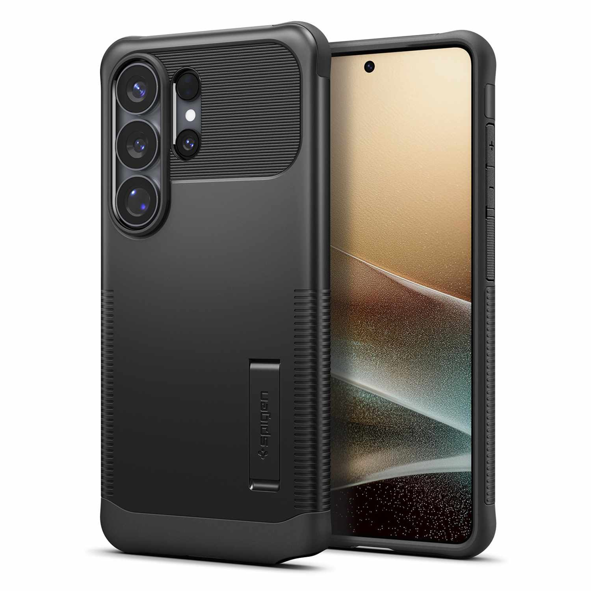 Spigen - Slim Armor Case w/Magnets Black for Samsung Galaxy S26 Ultra