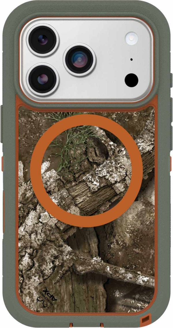 OtterBox - Defender Pro XT Clear MagSafe Case Realtree for iPhone 18 Pro/17 Pro