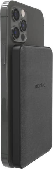 Mophie  - Snap Plus Juice Pack Mini Wireless Charging Power Bank 5000 Mah  - Black