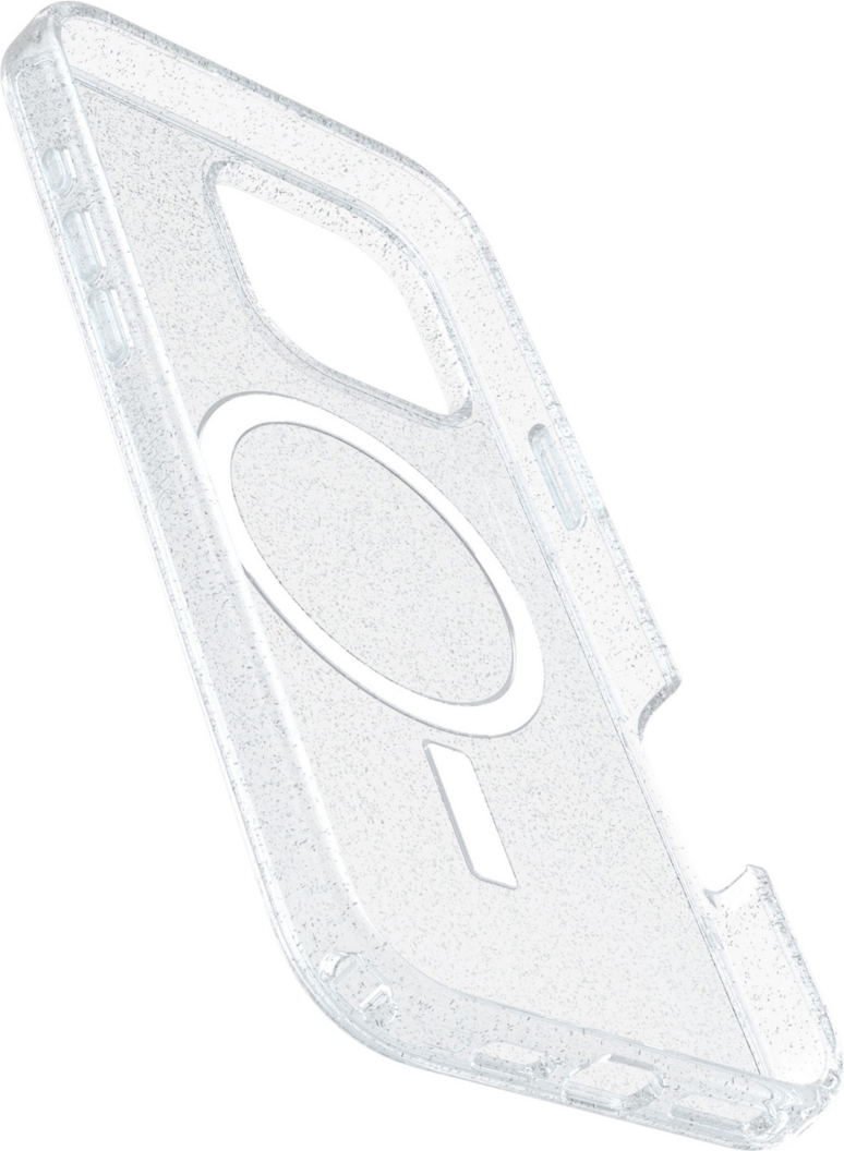 The OtterBox Symmetry Clear Series with MagSafe is a transparent case that makes a bold visual statement in a design that's slim and understated.