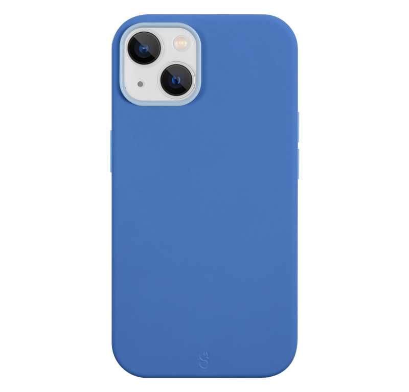 LOGiix - Silicone Case Vibrance Mag for iPhone 14 Plus - Blue Jay