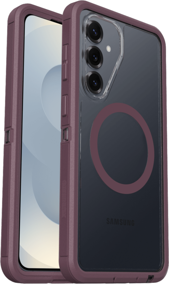 OtterBox - Coque magnétique Defender Pro XT transparente pour Samsung Galaxy S26 Plus - Violet mystère
