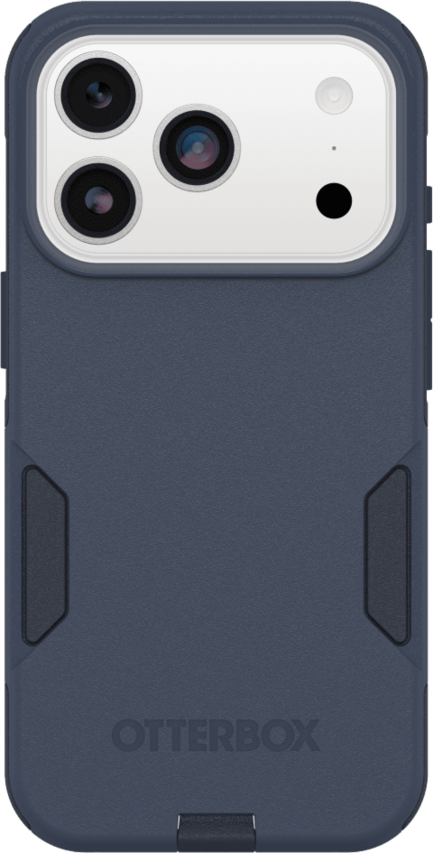 OtterBox - Coque Commuter MagSafe avec contrôle de l’appareil photo Riverside (Bleu) pour iPhone 17 Pro