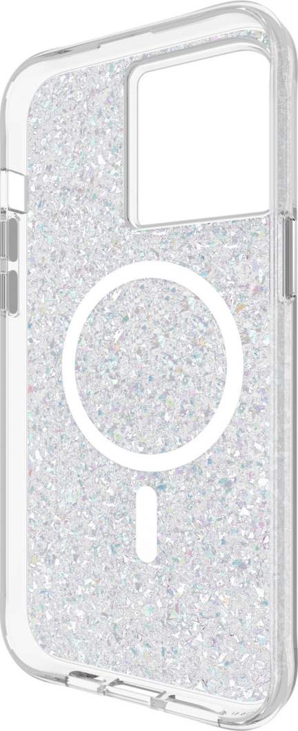 Add a little more glam to your life with the Case-Mate Twinkle case featuring iridescent glitter foil and 12 feet drop protection. Now with MagSafe compatibility!