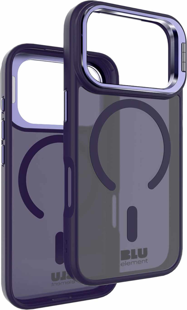 Blu Element - Coque Chromatic Kick MagSafe Violet profond pour iPhone 17 Pro Max