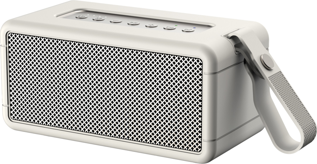 Powerful 40W output with 3 EQ Modes
DSP sound optimisation
6 LED light modes
360 True Wireless Stereo
IPX6 water-resistant for outdoor use
TWS pairing for stereo sound
Removable handle
Charging time:3H
Playback time: 12H
Designed in Canada
1-Year Warranty