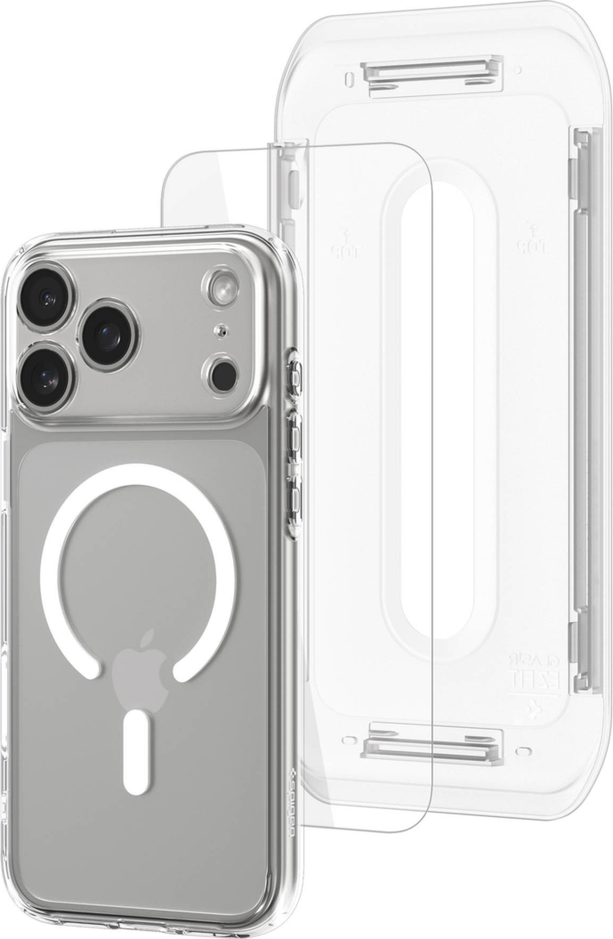 iPhone 18 Pro/17 Pro Spigen Ultra Hybrid Magfit Pack - Clear/White