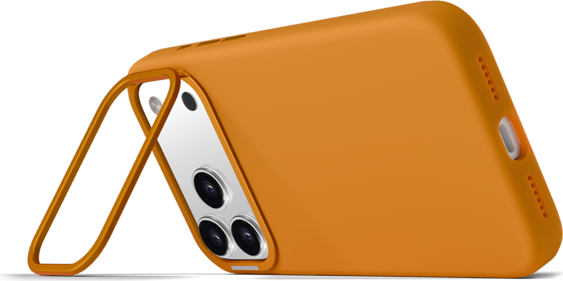 LOGiiX Vibrance Silicone Case for iPhone 17 Pro Max/18 Pro Max - Orange