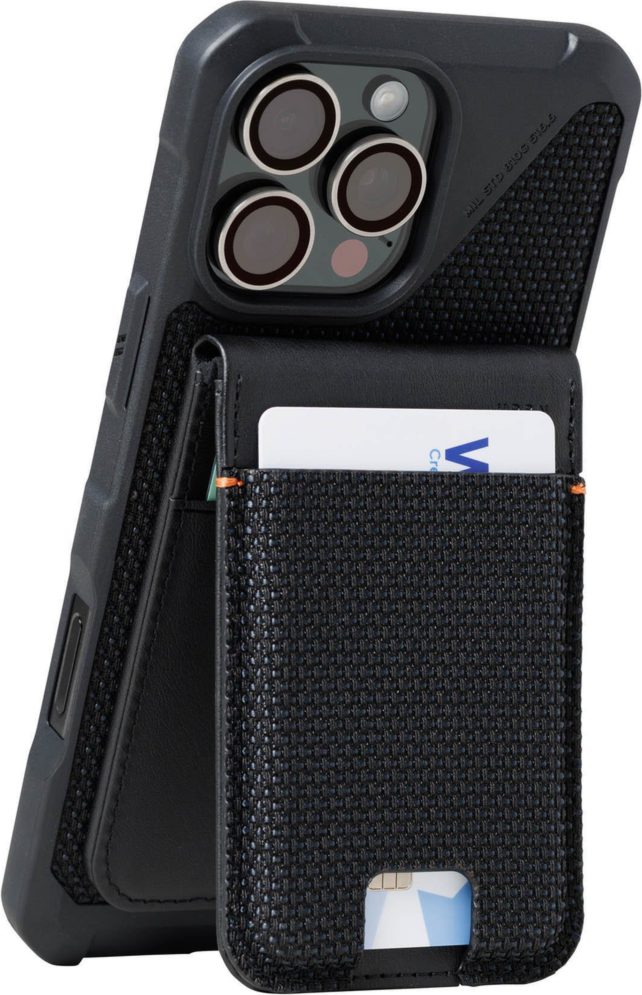 Portefeuille MagSafe Metropolis Kevlar UAG - Noir