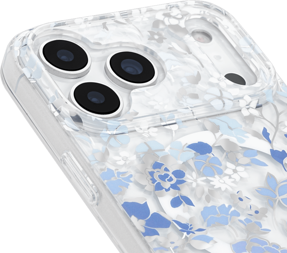 Kate Spade - Protective MagSafe Case for Apple iPhone 17 Pro Max - Flowerbed Blue