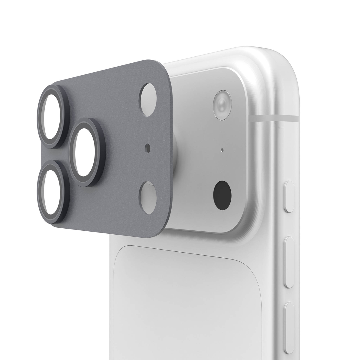 UAG Aluminum Camera Shield provides premium camera lens protection with durable aluminum and aluminosilicate glass while preserving crystal-clear image quality.