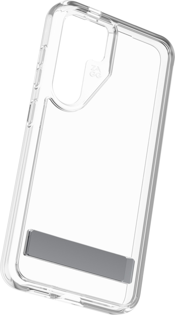 Zagg - Crystal Palace Case With Kick Stand For Samsung Galaxy S24 - Clear