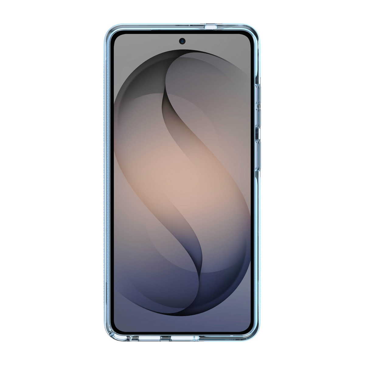 The ZAGG Santa Cruz Snap is a transparent case with pops of color that accent its design. It offers 13-foot drop protection, a sturdy kickstand that folds flush with the case.